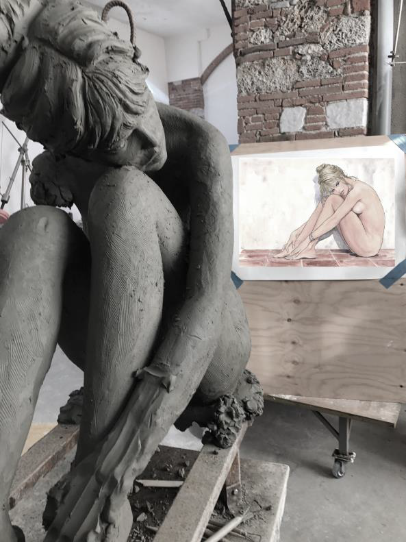 Le projet : la sculpture de Brigitte Bardot